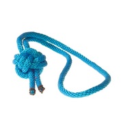 Szarpak lina do szarpania zabawka dla małego i średniego psa - niebieska
