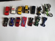 Majorette, HOT WHEELS, i inne resoraki zestaw