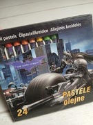 Pastele olejne 24 kolory malowanie zabawa 3+