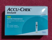 Paski Accu-chek instant 10 opakowań czyli 1000 sztuk 