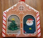 Zestaw świątecznych skarpetek Mikołaj Prezent  Święta