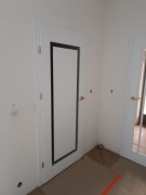 Drzwi wewnętrzne Frezja (ERKADO) modna szyba 