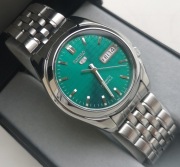 Kolekcjonerskie Seiko 5 SNK543K1 Emerald Green 7S26-01V0