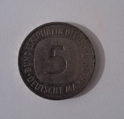 Moneta z 1989 roku 5 Marek - Niemcy 