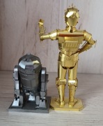 Model metalowy 3D Star Wars robotów 
