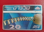 IZRAEL karta telefoniczna 1 szt.