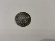 Srebrna moneta grosz z Prus książęcych 1541 r