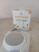 Sweety Fox Baby White Noise Machine -biały Baby Kołysanka, Lampka nocna