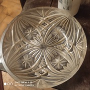 Talerzyki kryształowe do ciasta 5 sztuk 