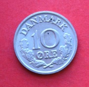 10  Ore  1964  CS  r  -    Dania   Fryderyk IX 