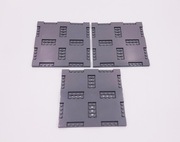 LEGO 69958 - Brick, Modified 16 x 16 x 2/3 ulica droga (Komplet 3 szt)