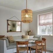 Lampa sufitowa w stylu boho 