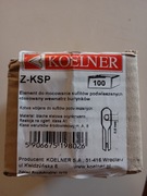 Dyble stalowe sufitowe Koelner Z-KSP (100 szt.) kotwa wbijana zksp
