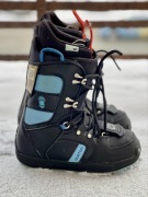 Buty + wiązania snowboardowe dziecięce Burton, r. 35