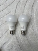 2x Żarówka Smart LED RGB WiFi Kobi E27 8,5W - Tuya, Alexa, Google