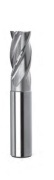 Frez walcowo-czołowy HSS 18 mm, 4-ostrzowy, DIN 844-A – do stali i żeliwa