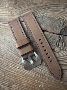 Pasek do zegarka 20 mm ręcznie robiony skóra naturalna handmade vintage
