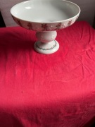 2 porcelanowe panterki na nóżce wallendorf