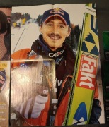 Adam Małysz zestaw 2 gazety, plakat, widokówki i naklejka