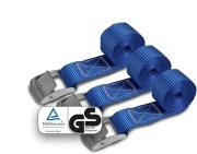 Pas mocujący transportowy z klamrą samozaciskową 2,5cm x 100cm 250kg 3 szt.