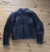 Kurtka motocyklowa damska z podpinką S/M Skórzana