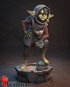 Figurka druk 3D żywica " h3LL Creator - Nott - F1312 " - 117 mm