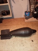 Radziecka bomba lotnicz improwizowana z granatu mozdzieżowego 82mm.