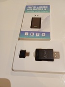 BEZPRZEWODOWY CARPLAY ADAPTER 2 w 1 USB, MINI USB  ANDROID AUTO IPHONE
