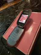 Motorola u6 pebl pink retro unikat komplet 