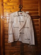 Damski Żakiet Autograf - Rozmiar 40, Marynarka, Elegancki, Konopie, Ecru