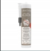 Bauhus Silikon Sanitarny SZARY 280ml Kartusz