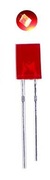 Diody led protokątne 2x5x7 czerwone 2 szt wysyłka w 24h