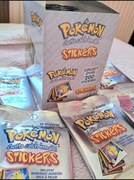 Pokemon Merlin naklejki do albumu 1990 retro kolekcjonerskie saszetki 14szt