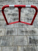 Blokada parkingowa składana na kłódkę | stalowa | kształt litery U