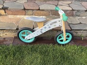 Rowerek biegowy rower dziecięcy do odpychania się drewniany