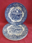 Angielskie talerze 25cm Royal Tudor Ware 72851