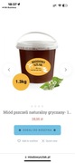 Miód gryczany - 1,3 kg