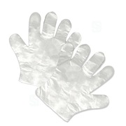 rękawice foliowe jednorazowe 100 szt. NAJTANIEJ !!