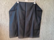 Chusta czarna 70x70 cm