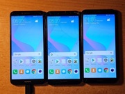3 sztuki Huawei y6 2018 pęknięte ekrany