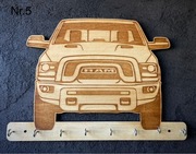 Wieszak na klucze RÓŻNE WZORY Dodge RAM 30cm
