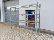 Regał metalowy Dexion do warsztatu kontenera garażowy półkowy 250x80cm