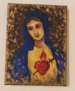 Obraz olejny 15x20 cm Maryja, Matka Boża, obraz religijny