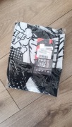 Damskie legginsy sportowe - Extreme Hobby COMIC B/W - NOWE, rozm. XL