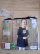 Bawełniana sukienka dziewczęca rozmiar 110/116