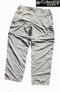 Columbia fajne lekkie trekkingowe 2w1 r.XL/2XL