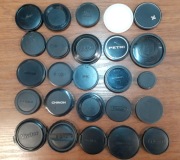 STARE KAPSLE DEKIELKI DO OBIEKTYWÓW 45szt.