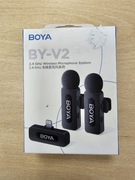 Bezprzewodowy mini Mikrofon Boya By-v2