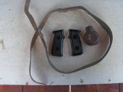 Uchwyt ebonitowy pepeszka, pas nośny, oliwiarka