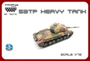 Model z druku 53TP  Hevy Tank   WOT   1/72